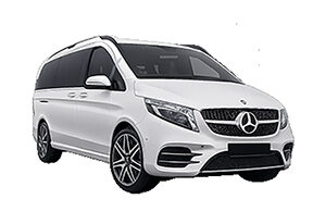 Vehículo Mercedes de servicio taxi premium – taxistas en Málaga