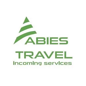 Logotipo ABIES TRAVEL en color verde - tarifa taxi Málaga